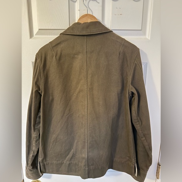 Acne Studios Omar Twill Chore Jacket in Olive - Picture 2 of 6